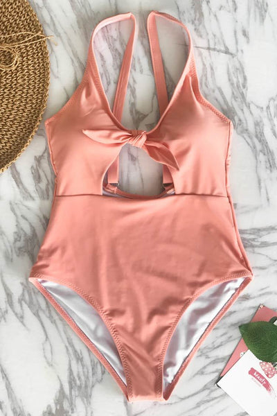 Fairy Tales Solid One-piece Swimsuit