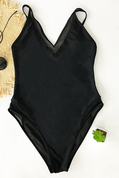 Beauty Temptation Mesh One-piece  Swimsuit