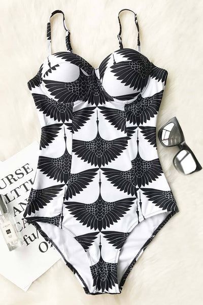 Black Swan Queen One-piece Swimsuit