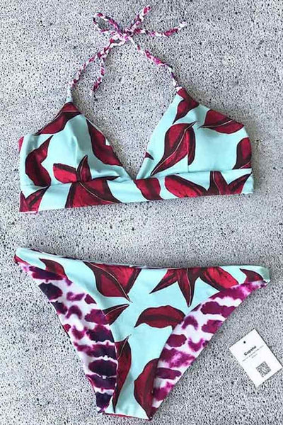 Miss You So Bad Floral Bikini Set