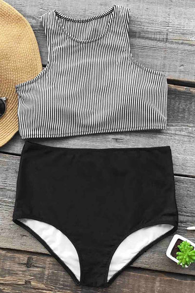 Enjoy Summer Time Tank Bikini Set