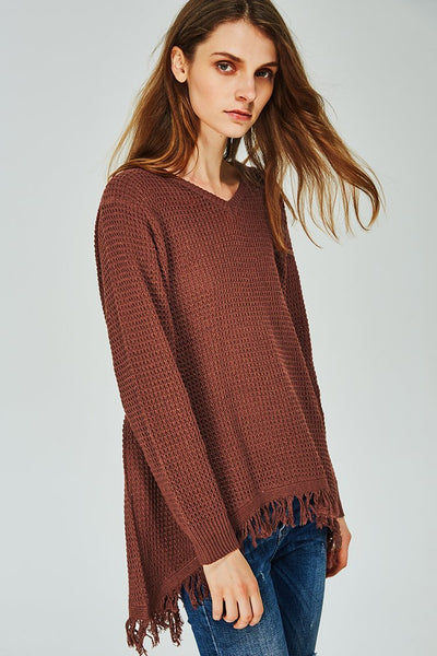 Classic Vintage Tassel Sweater