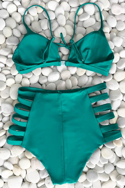 Come See Me Strappy Bikini Set