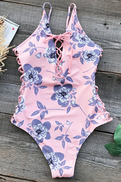 The Best Of Youth Print One-piece Swimsuit