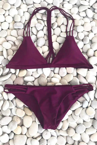 Amuse Society Cross Bikini Set