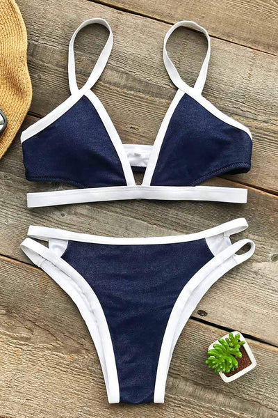 Starfish Bay Denim Bikini Set