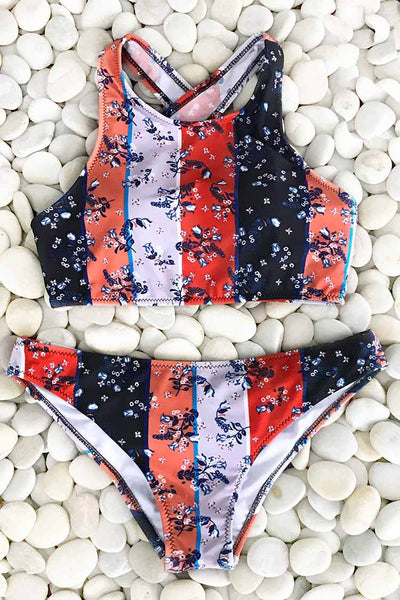 Chasing And Romping Tank Bikini Set