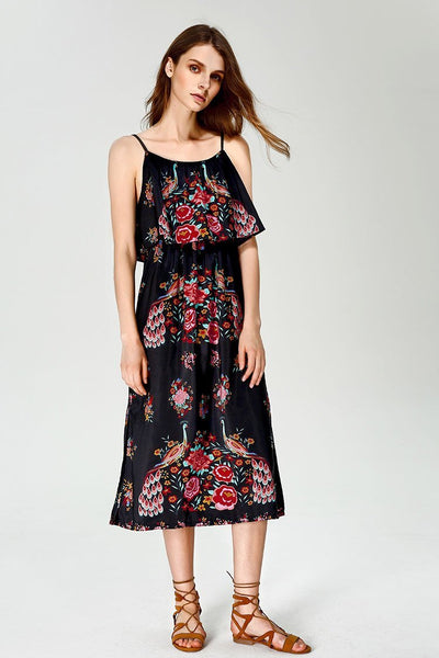 In Celebration Print Dress