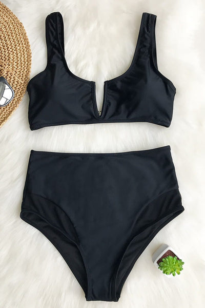 Agree With Me High-waisted Bikini Set