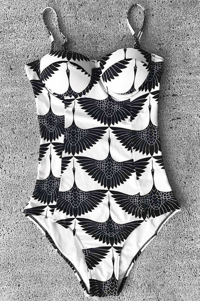 Black Swan Queen One-piece Swimsuit