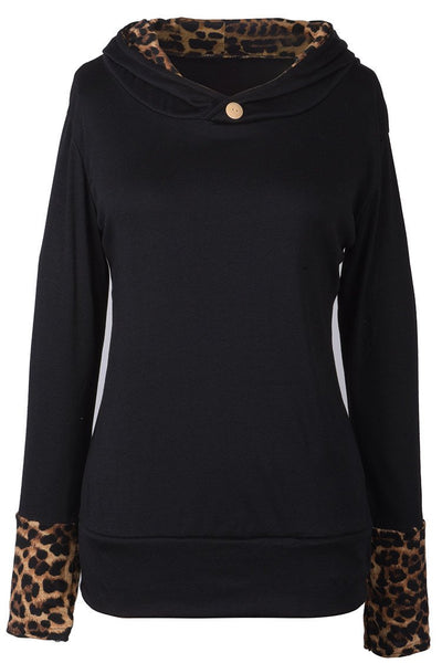 Chaser Grateful Dead Leopard Hooded Sweatshirt