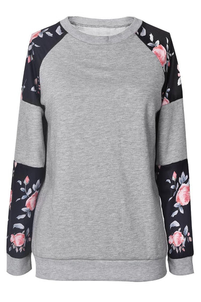 Frosty Silence Print Top