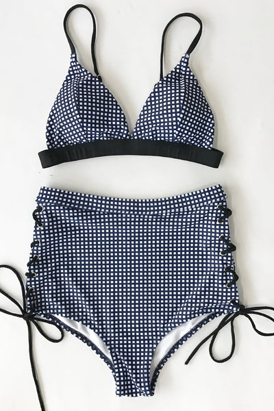 Classics Review Plaid Bikini Set