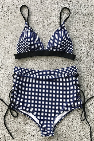 Classics Review Plaid Bikini Set