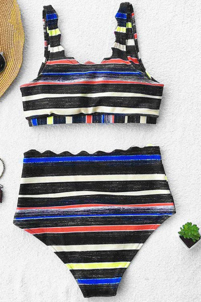 Catch The Crayon Tank Bikini Set