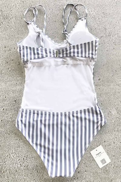 All about Stripe One-piece Swimsuit