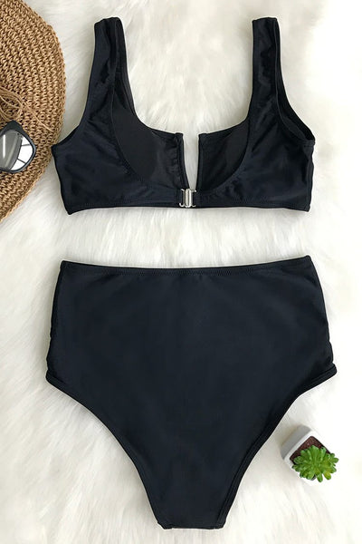 Agree With Me High-waisted Bikini Set