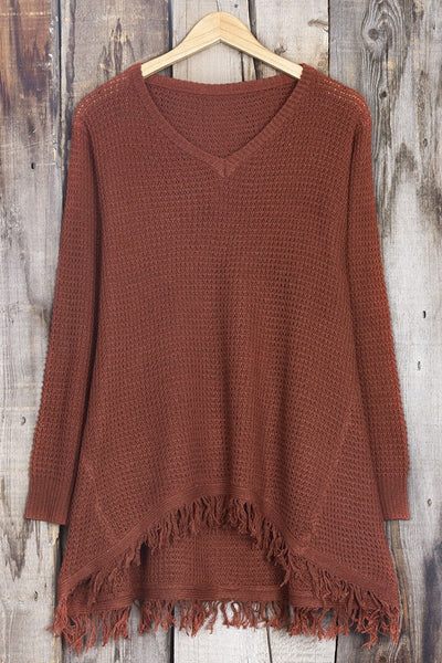 Classic Vintage Tassel Sweater