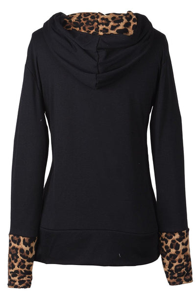 Chaser Grateful Dead Leopard Hooded Sweatshirt