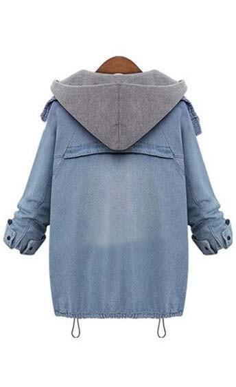 Shore Thing Denim Two-piece Coat