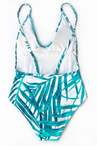 Story of Beach Leaves One-piece Swimsuit