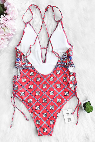 Waiting For The Sun One-piece Swimsuit