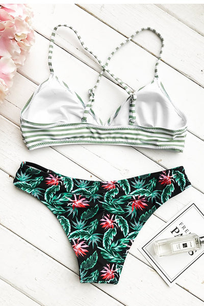 Sweet Smelling Print Bikini Set