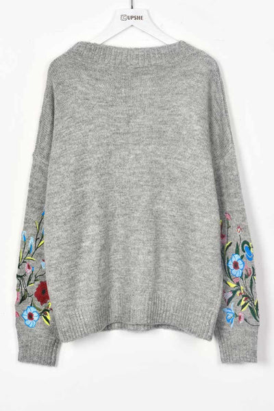 Love Parade Embroidery Sweater