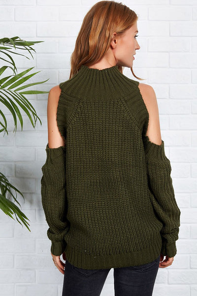 Fold Me Tight Off the Shoulder Sweater