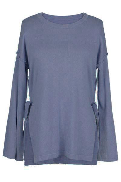 Age Of Innocent High Low Bowknot Sweater