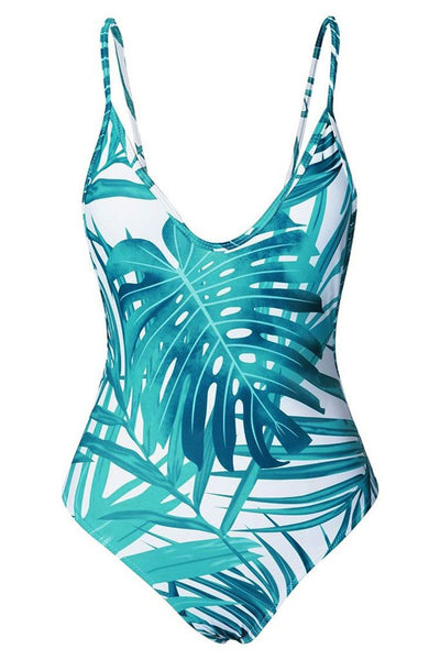 Story of Beach Leaves One-piece Swimsuit