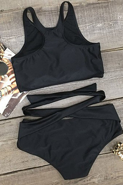 Take Me Out Tank Bikini Set