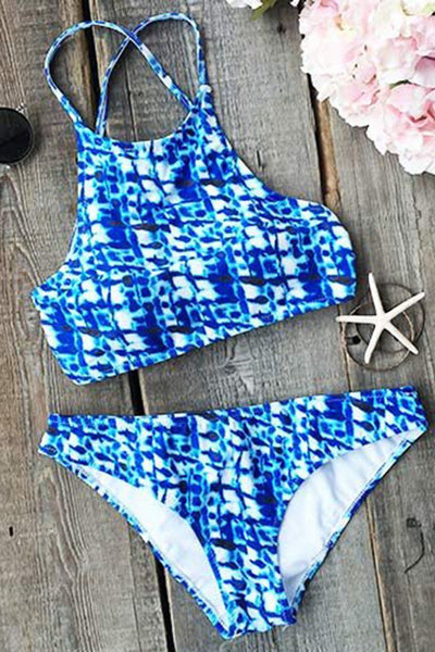 Pure and Easy Ocean Tank Bikini Set