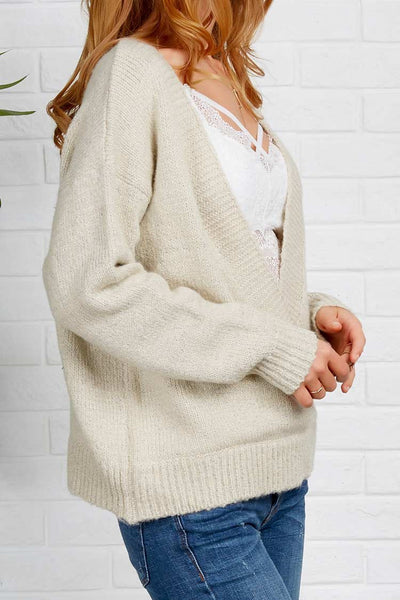 Across the Board Plunging Sweater