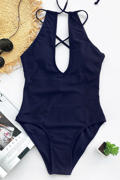 Broken Ocean One-piece Swimsuit