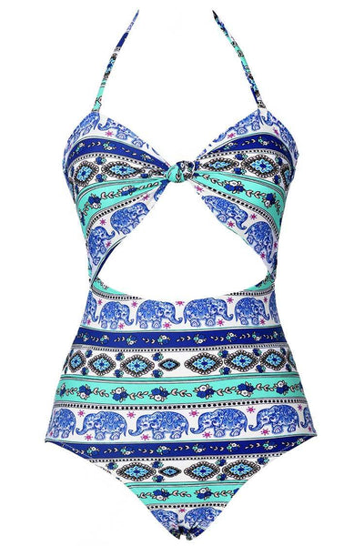 Sunseeker Cyprus Print One-piece Swimsuit