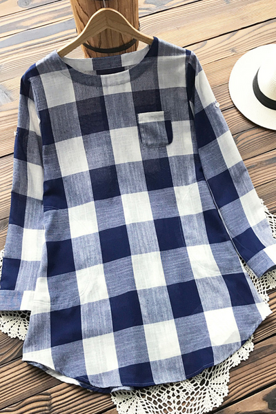 Classic Look Grid Dress