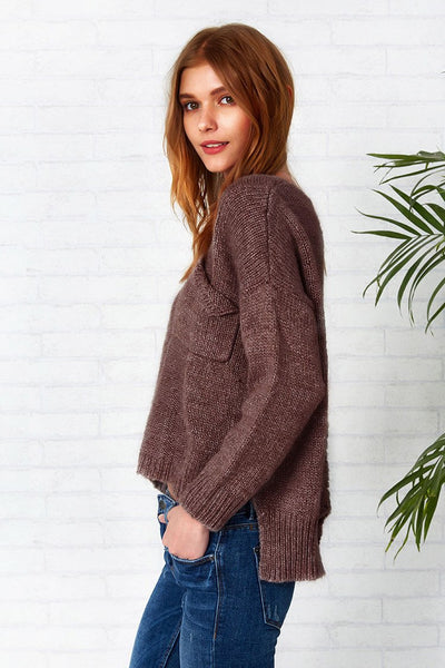 Make the Cut Irregular Casual Sweater