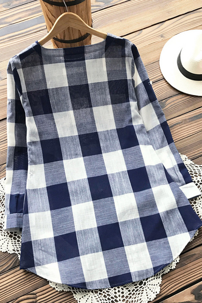 Classic Look Grid Dress