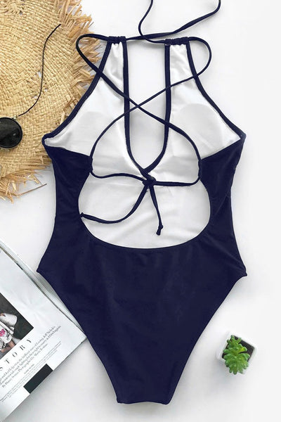 Broken Ocean One-piece Swimsuit