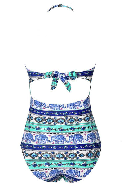 Sunseeker Cyprus Print One-piece Swimsuit