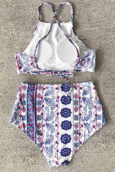 Dreamlike World Print Bikini Set