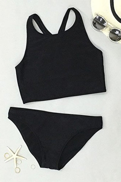 Black Dream Walker Tank Bikini Set