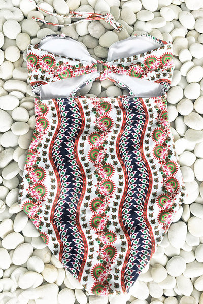 Seaboard Games Printing One-piece Swimsuit