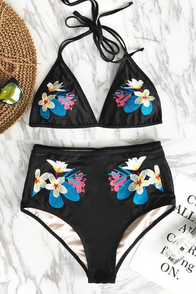 Within Tempt Embroidery Bikini Set