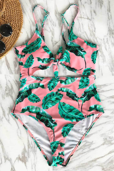 Summer Paradise Print One-piece Swimsuit