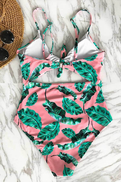 Summer Paradise Print One-piece Swimsuit