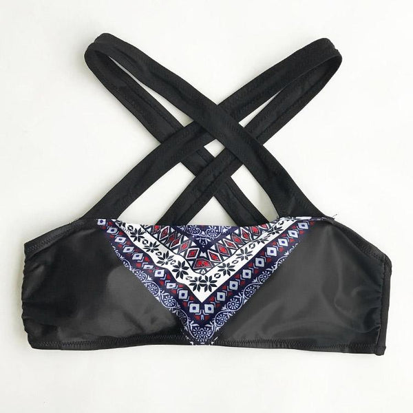 Exotic Traveler Cross Bikini Set