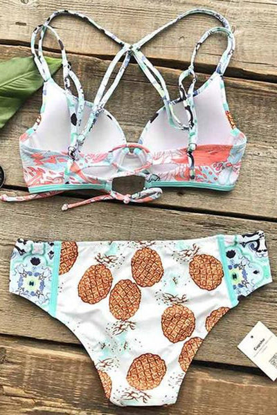 None Better Printing Bikini Set